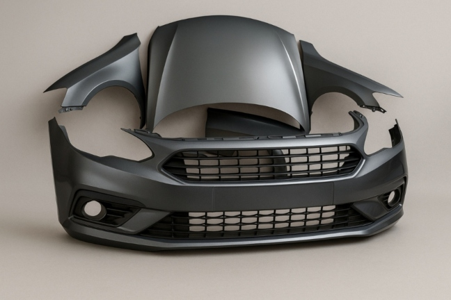 Refacciones de colisión: calaveras, cantoneras, cofres, fascias y salpicaderas